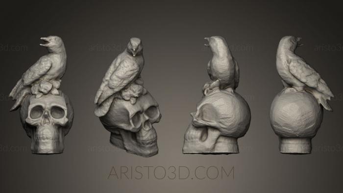 Bird figurines (STKB_0122) 3D model for CNC machine